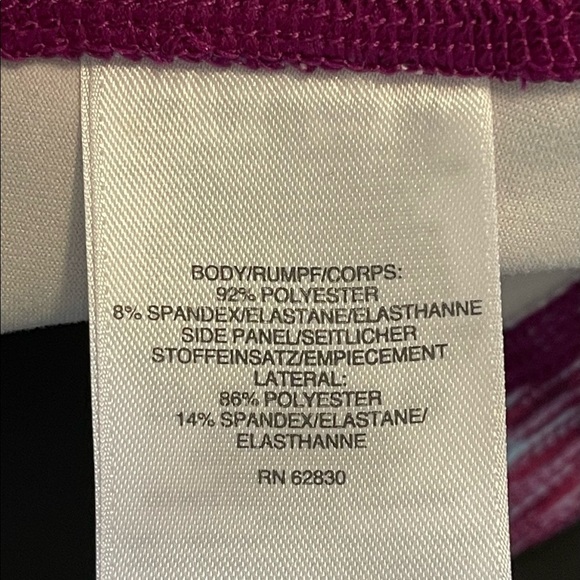 Lands End Sport size Large 14/16 quarter zip with thumb holes and back pocket - Picture 14 of 16